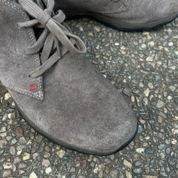 Eddie Bauer Men\'s Departure Brown Suede Chukka Lace Up Boots Side 11